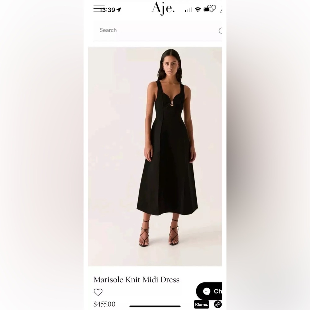 AJE | MARISOLE KNIT DRESS | XS